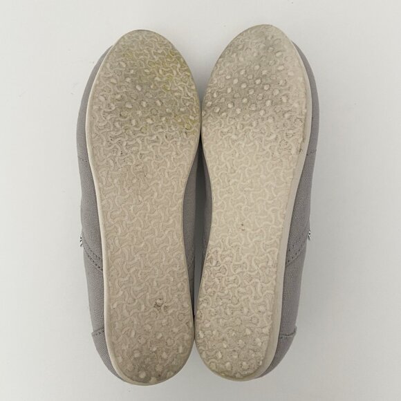 Toms Redondo Flat Gray Size 8 US Women's Slip On Flat Shoes Loafers - Picture 5 of 5